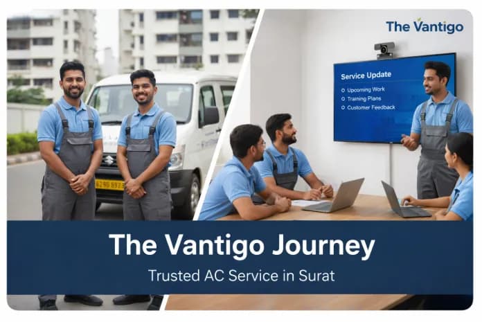 The Vantigo Journey: Building Surat’s Most Trusted AC Service Company